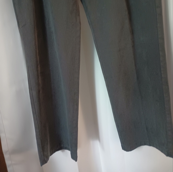 Tommy Bahama Mens Tencel Cotton Pants Size 35 Gray Pleat Front Relaxed Fit Soft - Picture 8 of 14